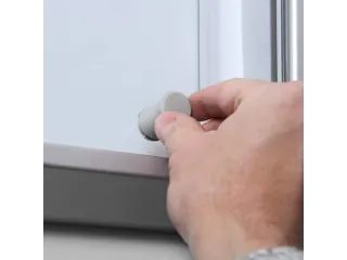 Vitrinekast Mededelingenbord 24x A4 met schuifdeuren - 6