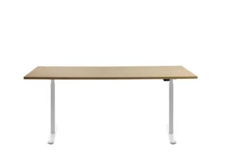 Elektrisch ihv bureau,HxBxD 700-1200x1800x800mm,blad esdoorn - 1