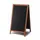 Krijtstoepbord Lichtbruin 68x120cm