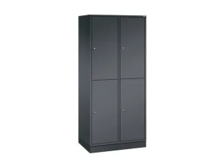 grootvolume garderobekast,HxBxD 1950x820x500mm,2x2vak.,vak B 360mm - 2