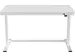 Bureau Assis-Debout Réglable Plastique Blanc 140cm