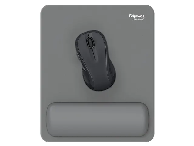 Muismat met polssteun Fellowes Breyta grijs 20x24cm