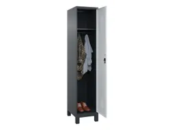 locker,HxBxD 1950x400x500mm,1vak,vak B 400mm,cil.-slot,voeten