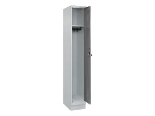 locker,HxBxD 1950x300x500mm,1vak,vak B 300mm,draaigrendel,sokkel - 2