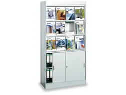 folderkast,HxBxD 1910x970x420mm,12xfoldervakken,v. DIN A4