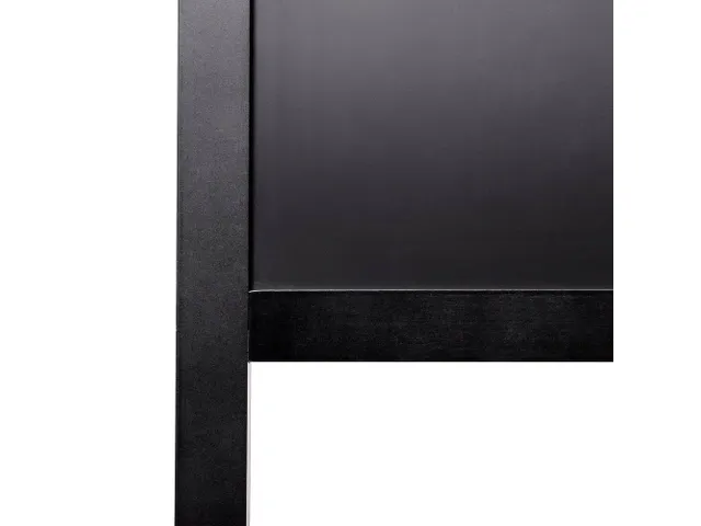 Krijtstoepbord Houten A-Bord Flip 55x105cm Zwart