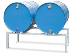 Vatenbok Staal 1230x650x350mm Voor 2x200l Vatensteun Hoekprofiel