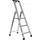 Industriële Trapladder Quadra, 3 Treden