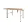 Dextro Slinger Duo zit/sta Bureau 140x80 honey castello 25mm wit