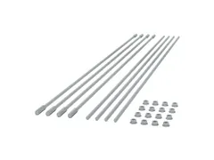 APC Netshelter GANGINSLUITING, STEUNSTANGEN, 1500 MM, SET VAN 8, ZINK