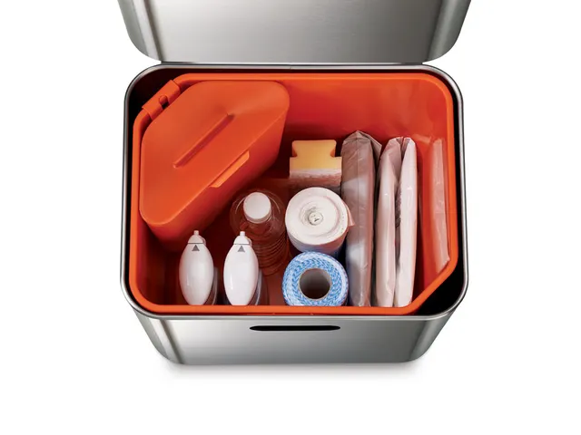 Afvalscheidingsunit Intelligent Waste Afvalemmer Totem Max 60 Liter Ma