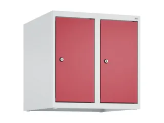 opzetkast,v. locker,2vak.,vak B 250mm,HxBxD 500x500x500mm,vleugeldeur - 1