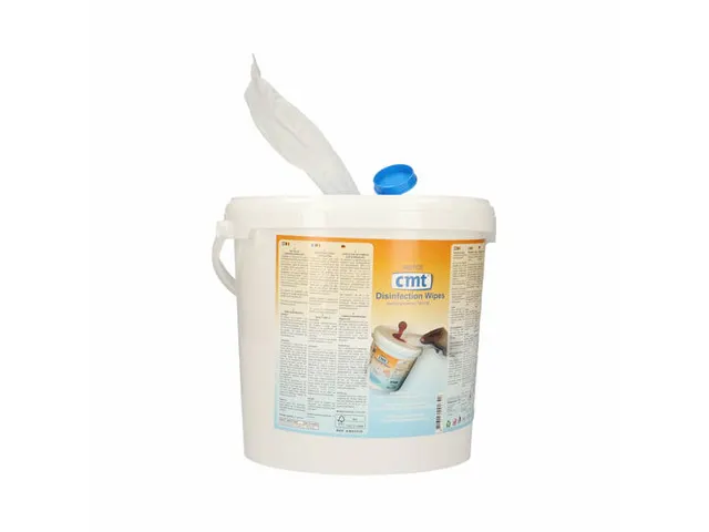 CMT Disinfection wipes wit XL 18x22cm 680 wipes emmer BE-NOTIF 14317