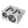 Puntenslijper Westcott aluminium dubbel kegelvorm