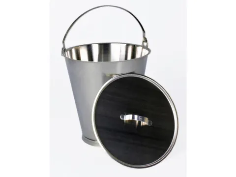 deksel,RVS,v. emmer inhoud 15l