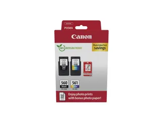 Canon PG-560 & CL-561 Inktcartridges Zwart + Kleur Set - 1