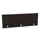 opzetpaneel,v. bureau,aanbouw achter,B 1600mm,CC-zwart,BN2036-bruin