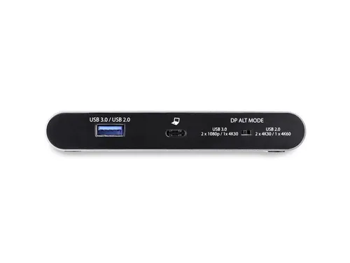 Dual Monitor Usb-c 5-in-1 Multiport Adapter 2x4k Displayport 100w