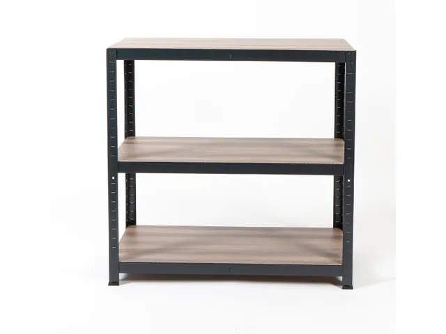 Etagère AVASCO Maxi 88x90x45cm 3 tablettes noir