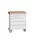 gereedschapswagen 980x800x600mm linoleum blad 5 laden RAL7035+RAL7035
