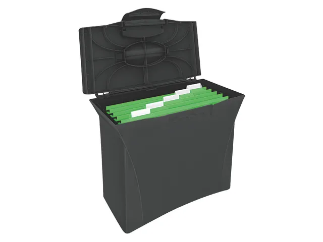 Hangmappenkoffer Vivida Zwart A4
