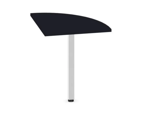 angle de liaison,90 °,HxlxP 720-840x600x600mm,rond,CC-noir