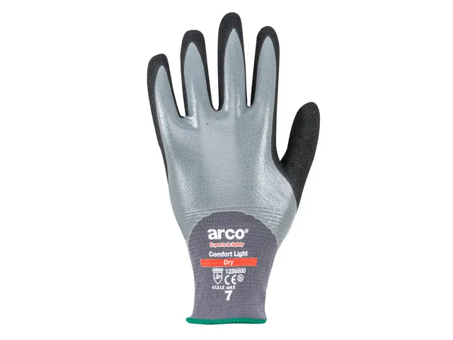 Werkhandschoen Arco Comfort Light Dry nitril maat 10