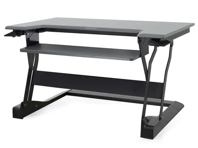 Werkstation Zit Sta Bureau Workfit T Stand Tabletop Zwart