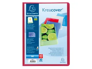 Showalbum A4 Assorti 30 Tas Halfharde Polypropyleen Kaft Kreacover - 4