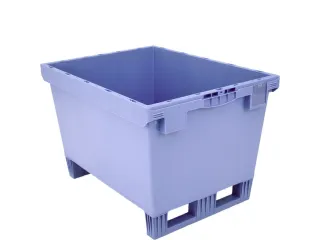 Herbruikbare Stapelbak Grote Capaciteit Hxbx D 523X800X600Mm 147L Open - 2