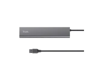Hub Trust HALYX 7-port USB-A 3.2 zilver - 5