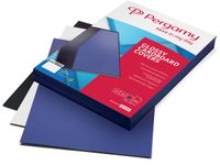 omslagen ft A4, 250 micron, glanzend, pak van 100 stuks, blauw