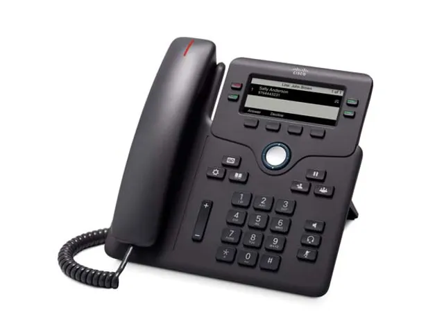Cisco 6851 IP telefoon Zwart 4 lijnen
