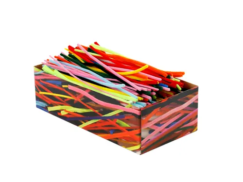 Chenilledraad Creativ Company 30cm dikte 4, 6, 9mm 700 stuks assorti