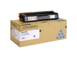 407637 Ricoh Spc 231 sf Toner Cyaan - 1