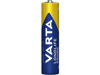 Batterij Varta Longlife Power 4x AAA Alkaline 1.5V - 2