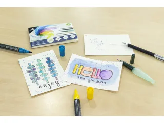 Postkaarten Kangaro blok 15 vel 300 grams aquarelpapier, A6, blanco po - 7
