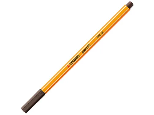 Fineliner STABILO point 88/65 fijn amber