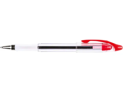 Balpen Met Dop Delta Navulbaar Medium Rood