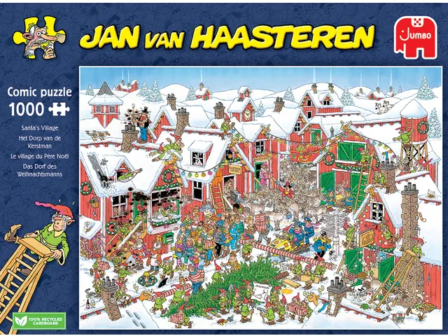 Jan van Haasteren Puzzel Santa's Village 1000 stukjes