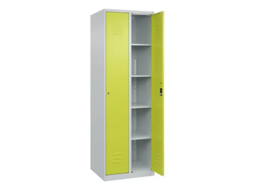 wasgoedverdeelkast,HxBxD 1850x600x500mm,vak B 300mm,cilinderslot