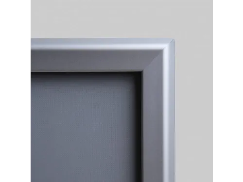Kliklijst 70x100cm Rechte Hoeken 32mm Zilver