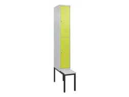 Dubbeldekse dekenkist,HxBxD 2120x300x815mm,1x2vak.,vak B 300mm