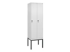 locker voor scheiding van kleding,HxBxD 2120x600x500mm,2vak
