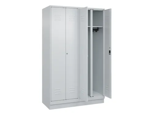 locker voor scheiding van kleding,HxBxD 1950x1200x500mm,4vak