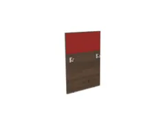 cache de banque d'accueil NV brun caryer BN4011-rouge
