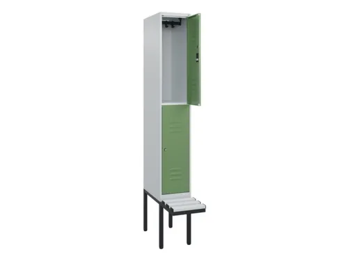Dubbeldekse dekenkist,HxBxD 2120x300x815mm,1x2vak.,vak B 300mm