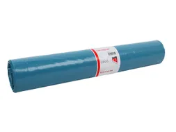 Afvalzak Quantore LDPE T50 160L blauw extra stevig 90x110cm rol à 20s