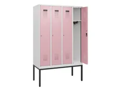 schoollocker,HxBxD 1950x1200x500mm,4vak,vak B 300mm,cil.-slot