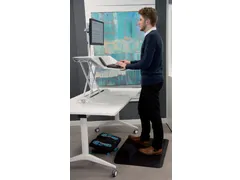 Vloermat Fellowes voetensteun Activefusion zwart